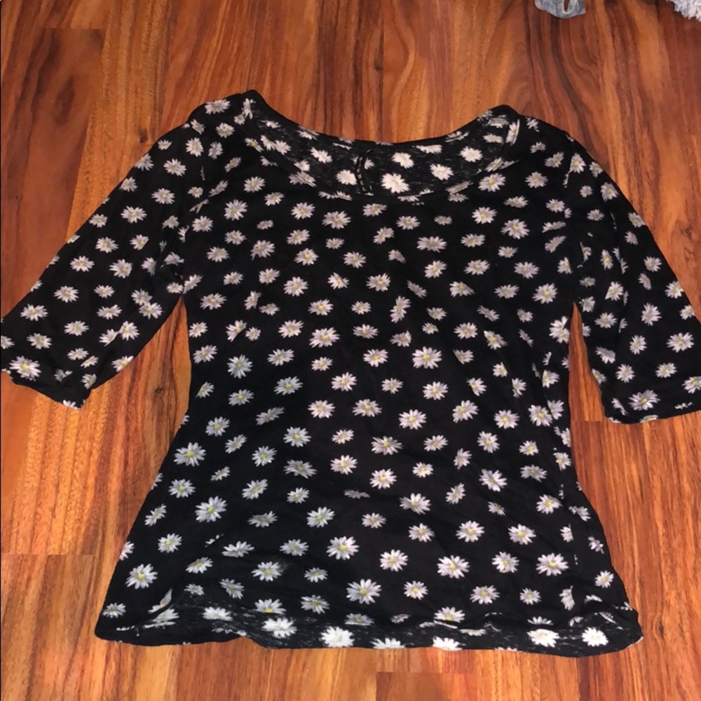 Daisy Print Top